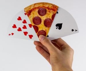 carte da poker pizza