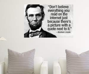 poster originale ABRAHAM LINCOLN